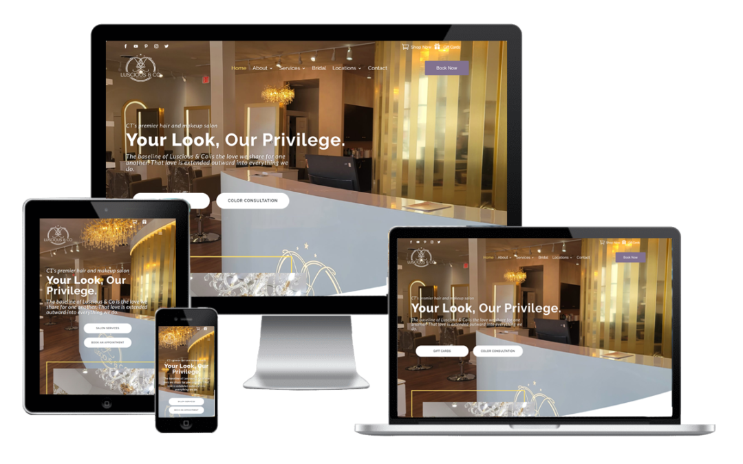 Luscious & Co. Website Design