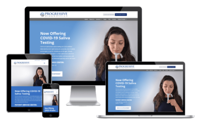 COVID Testing Center Website Redesign & SEO