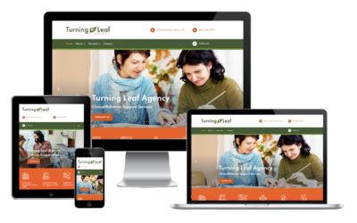 Turning Leaf Agency Website Design