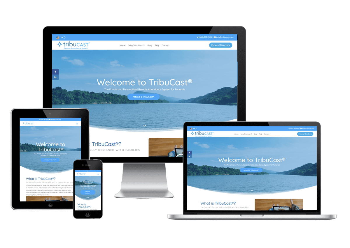 Tribucast.com Responsive