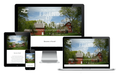 National Historical Park Website Design