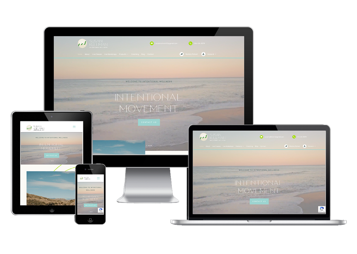 Intentional Wellness Responsive Screenshot